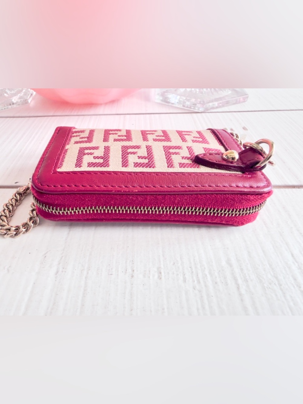 Rare Fendi Chain Card Wallet - Picture 4 of 10